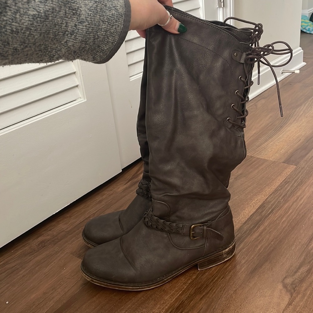Brown Riding Boots